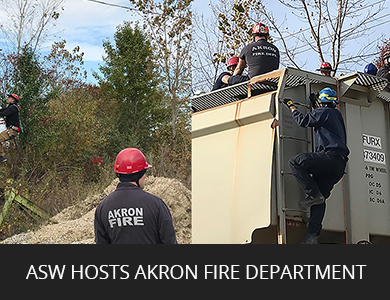 ASW Hosts Akron Fire Department