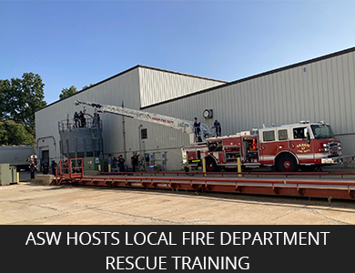 ASW Hosts Local Fire Department Rescue Training