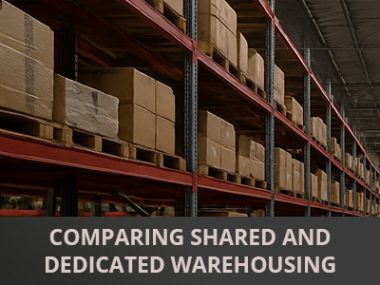 Comparing shared and dedicated warehousing