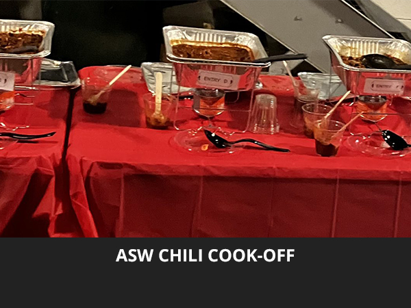 ASW Chili Cook-off ASW chili cook-off entries