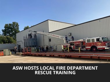 ASW Hosts Local Fire Department Rescue Training