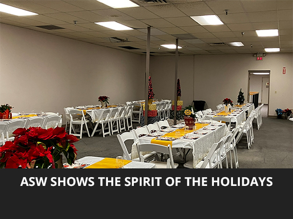 ASW Shows the Spirit of the Holidays