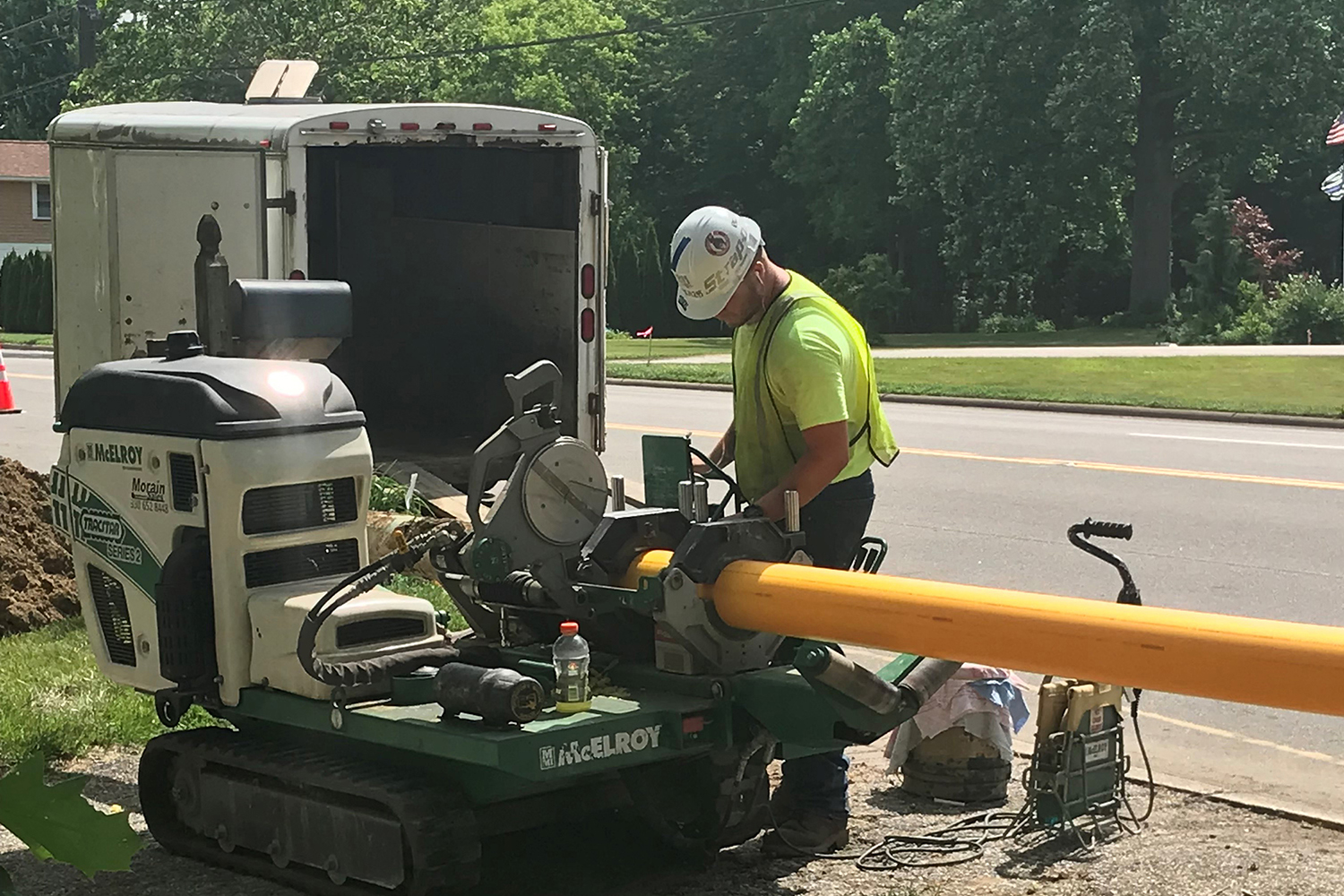 utility work