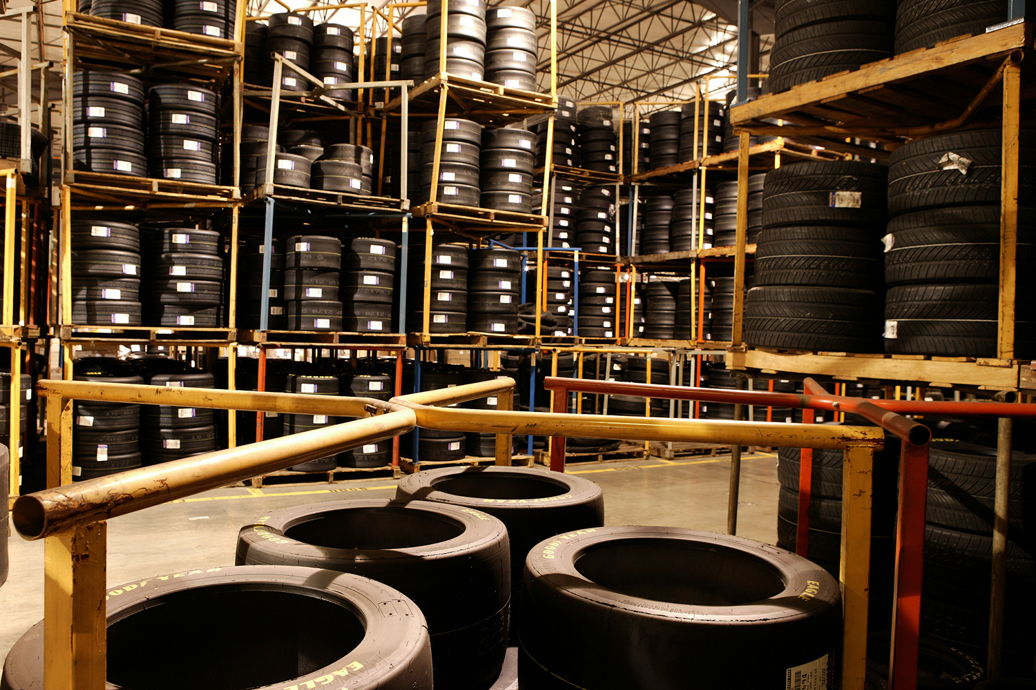 ASW warehousing tires in Akron, Ohio