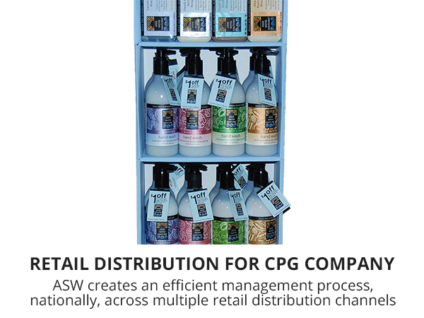 ASW serves as national distributor for health & beauty retail sector