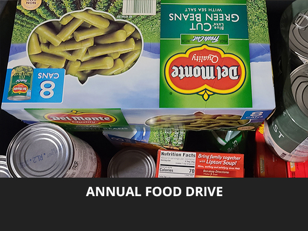 ASW 2025 Food Drive ASW's annual food drive is an associate-led initiative to donate to food banks in the communities in which we operate.