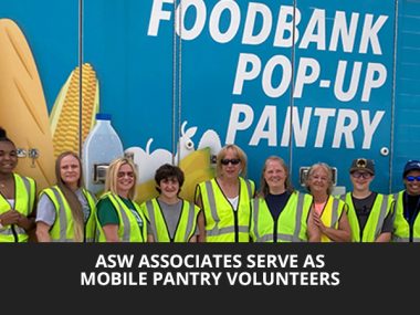 ASW Associates Serve as Mobile Pantry Volunteers