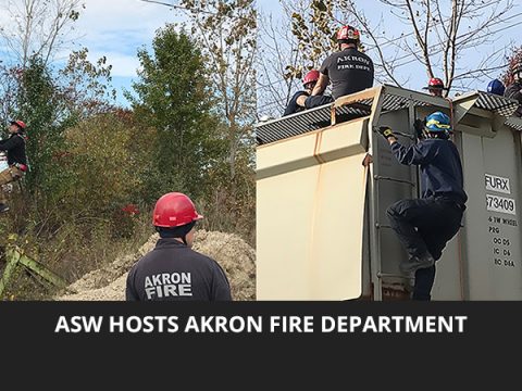 ASW Hosts Akron Fire Department