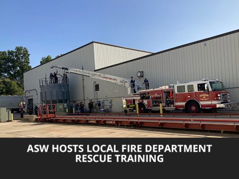 ASW Hosts Local Fire Department Rescue Training