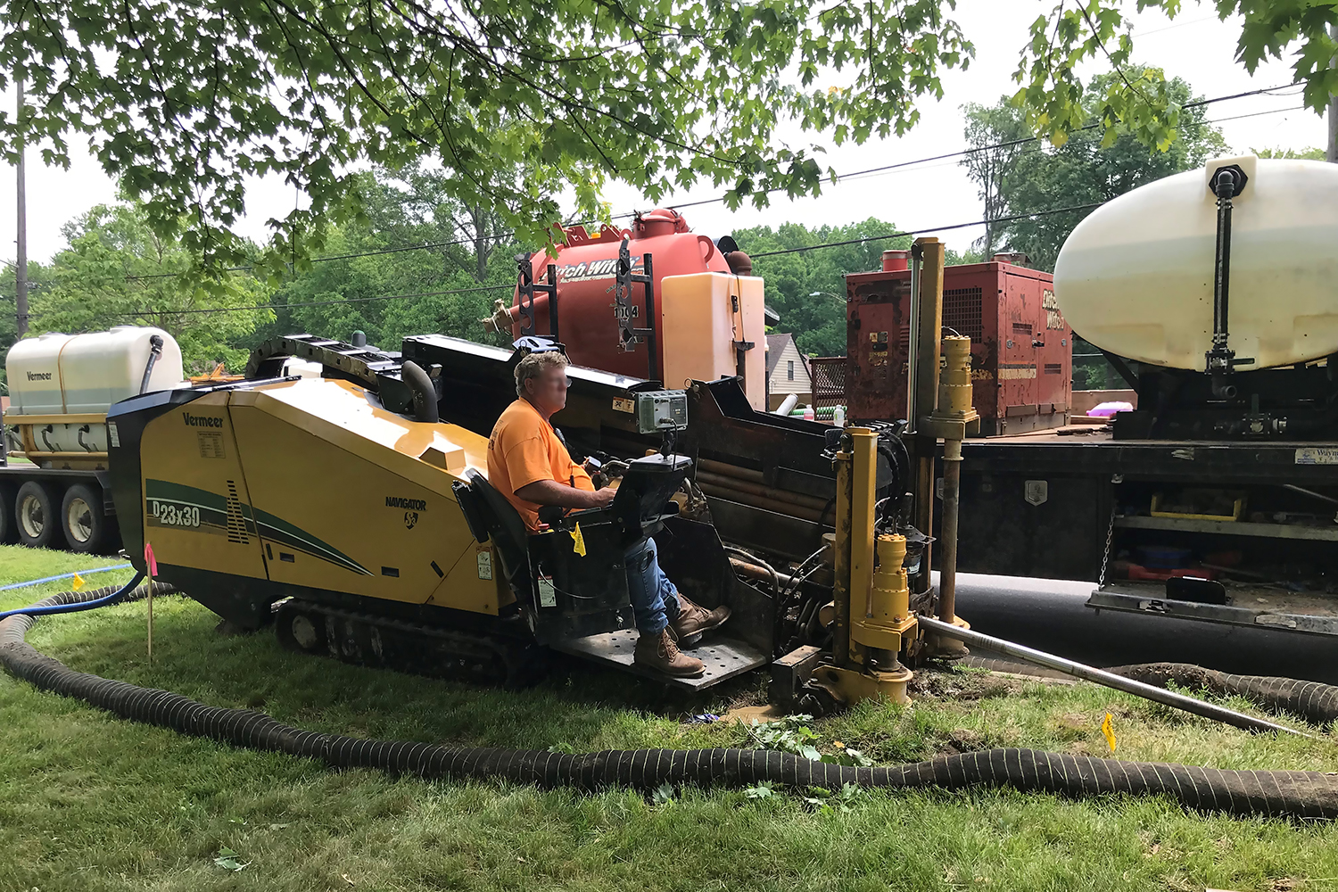 ASW uses horizontal directional drilling as part of its natural gas pipeline installation and repair