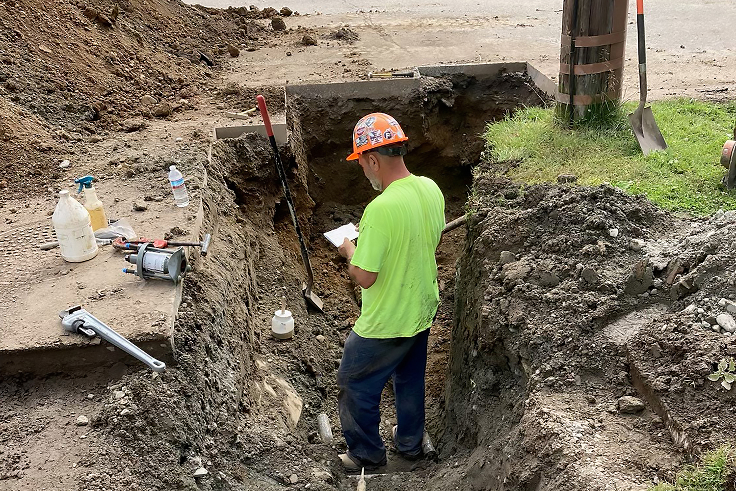 underground pipeline contracting work