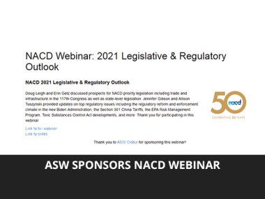 ASW to Sponsor NACD Webinar 2