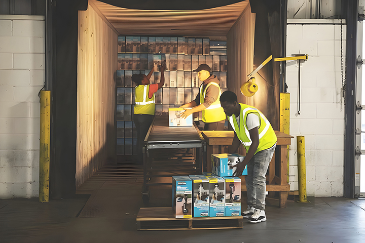 ASW provides floor-loaded container unloading for importers and other companies.