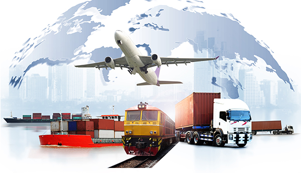 Different modes of transportation handled by a freight broker