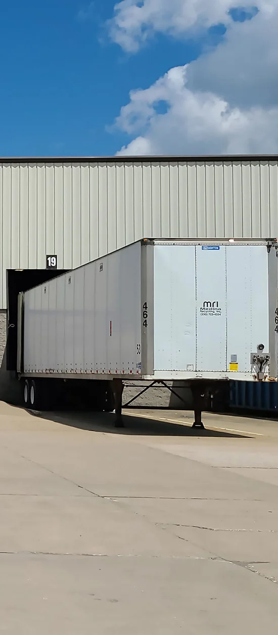 trailer at ASW main campus warehouse & distribution center