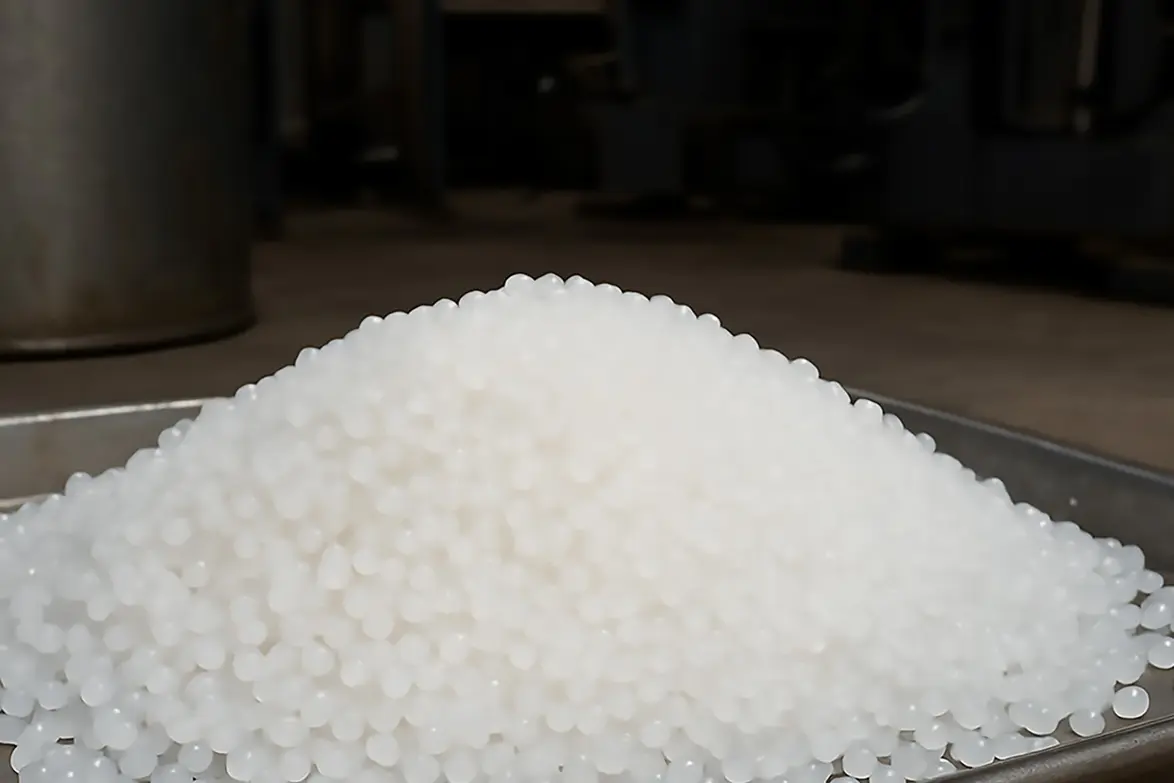 Plastic resin pellets